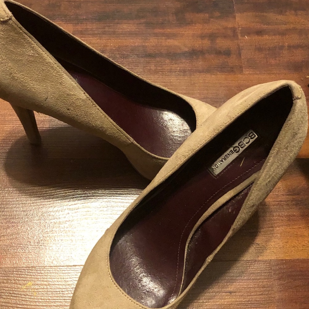 Suede heels people
